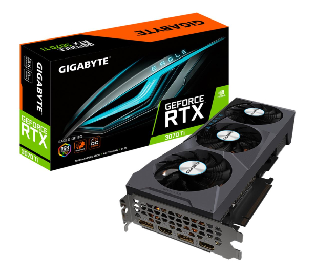 Gigabyte GeForce RTX 3070 Ti EAGLE OC 8GB GDDRX6 - 659841 - zdjęcie